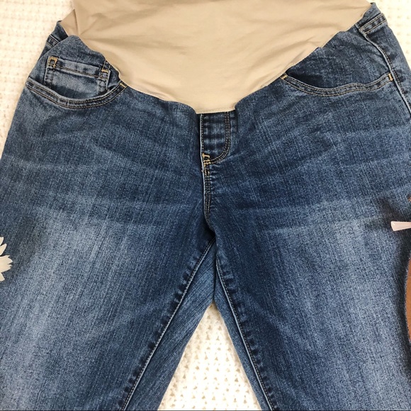 Old Navy Maternity Jeans bootcut size 12 stretch - Picture 3 of 10